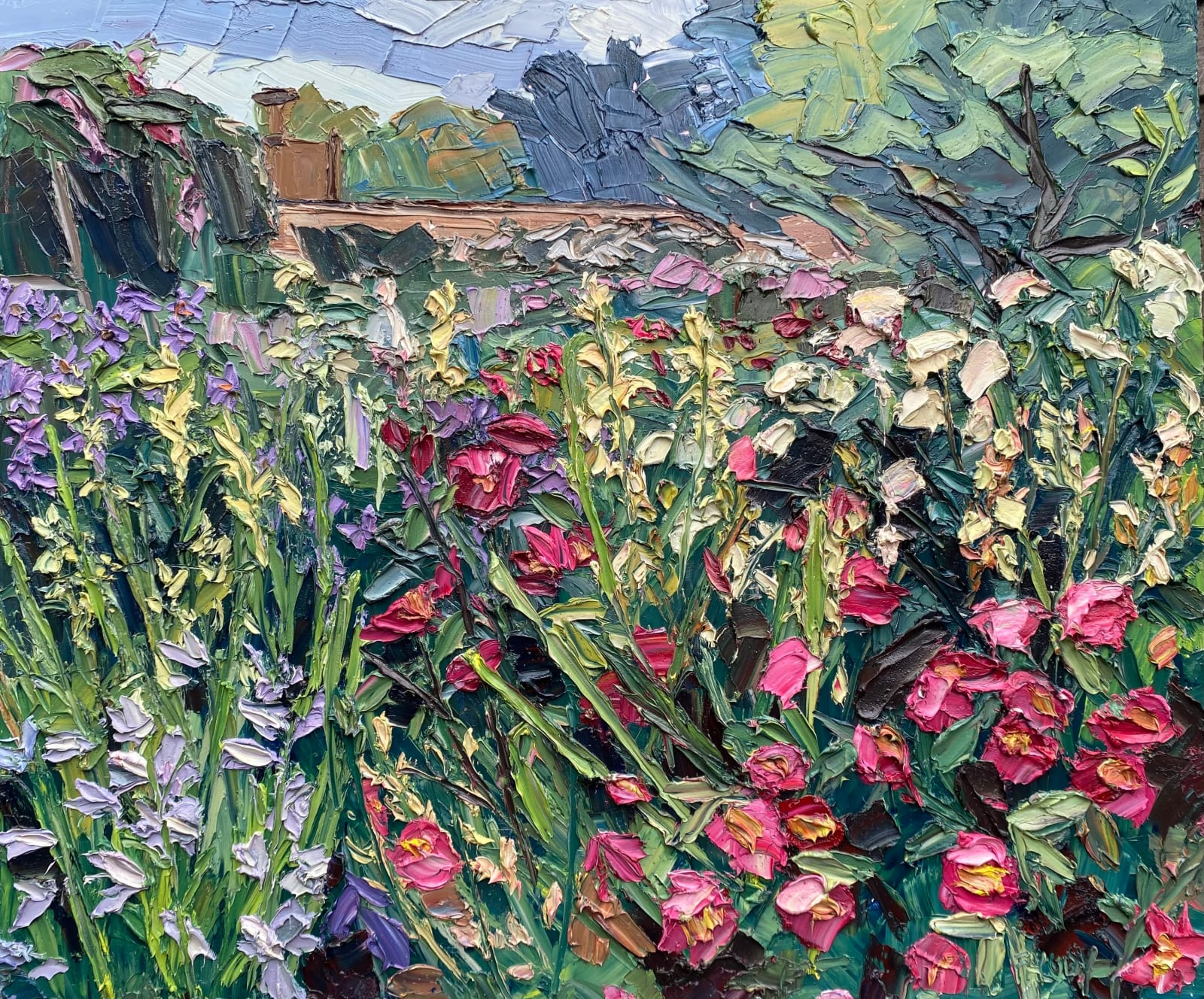 Emily Faludy, The Rose Garden in June, 2025