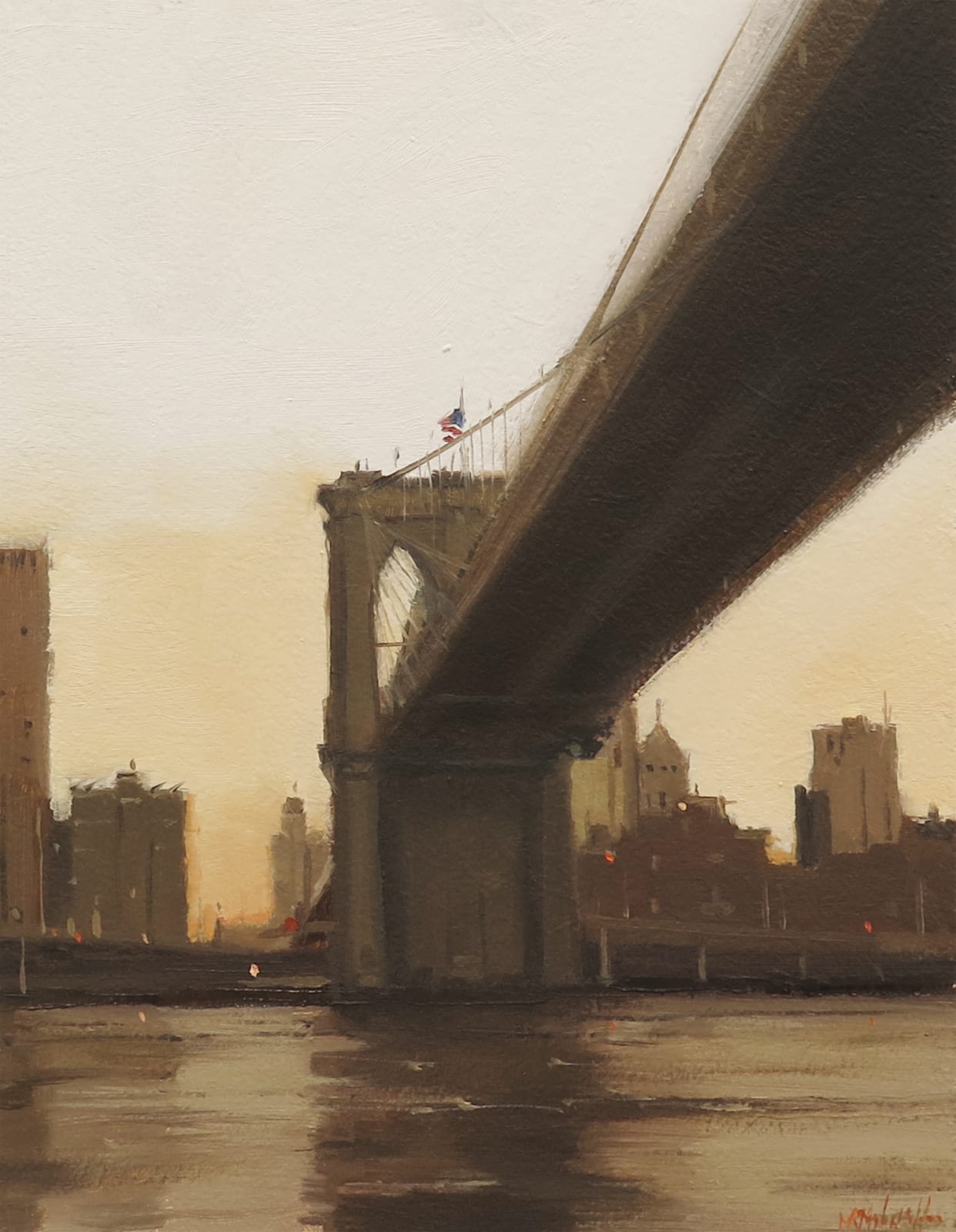 Michael Ashcroft ROI MAFA, Brooklyn Bridge, New York, 2021