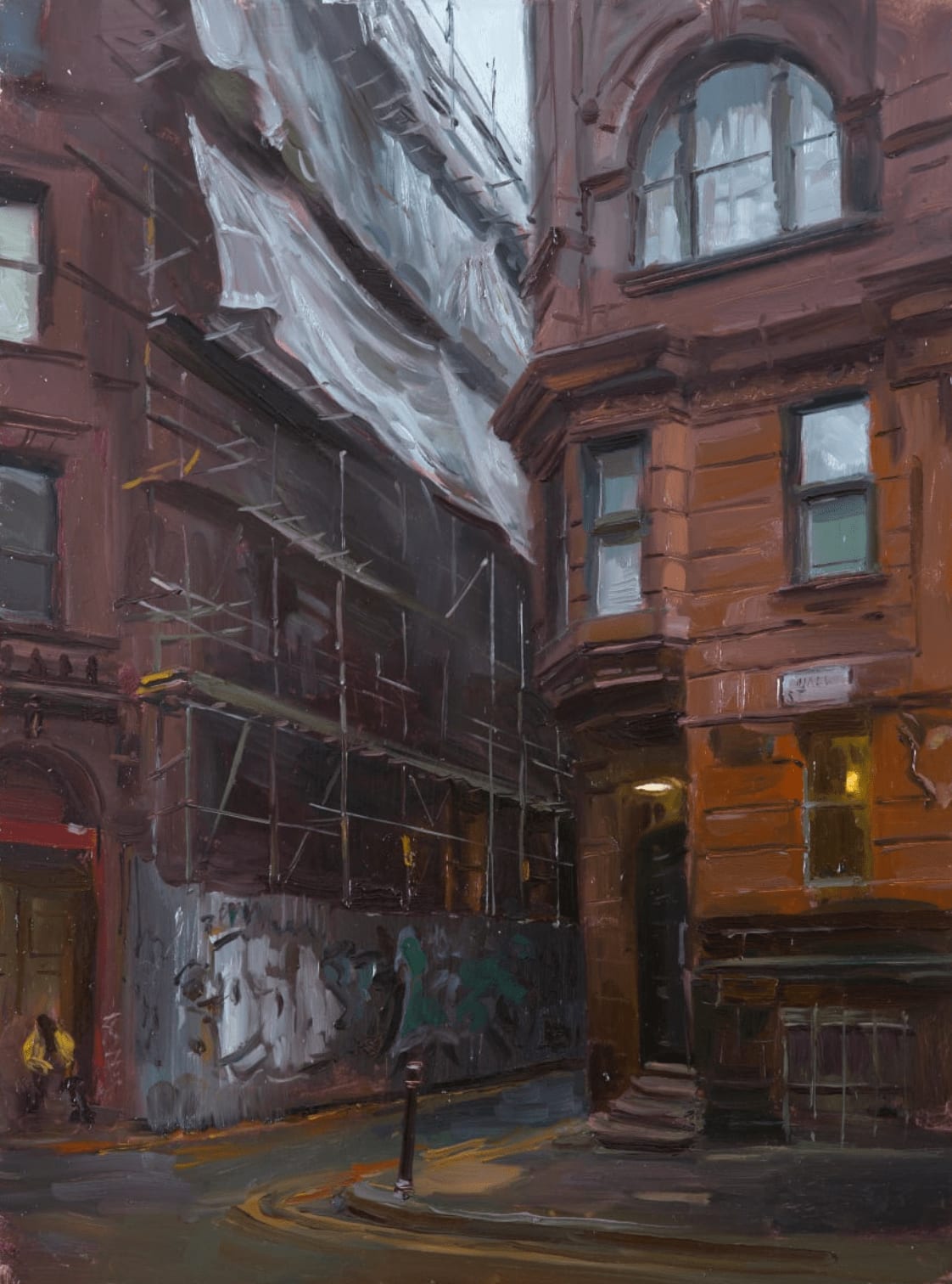 Rob Pointon ROI, Corner of the Langley Buildings, Northern Quarter, Manchester