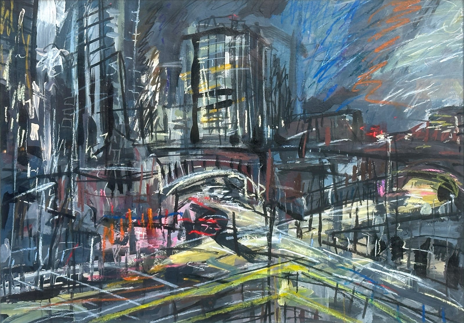 Matthew Thompson, From Deansgate Castlefield Met. Stop, 2025