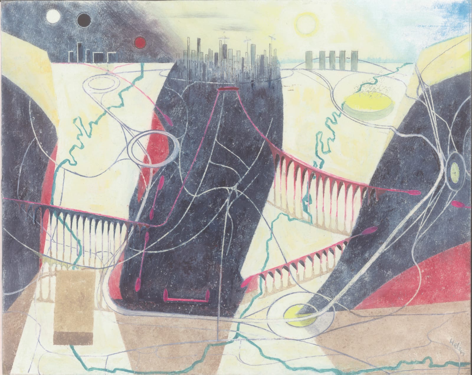 Helen Clapcott, Valleys and Viaducts , 2022