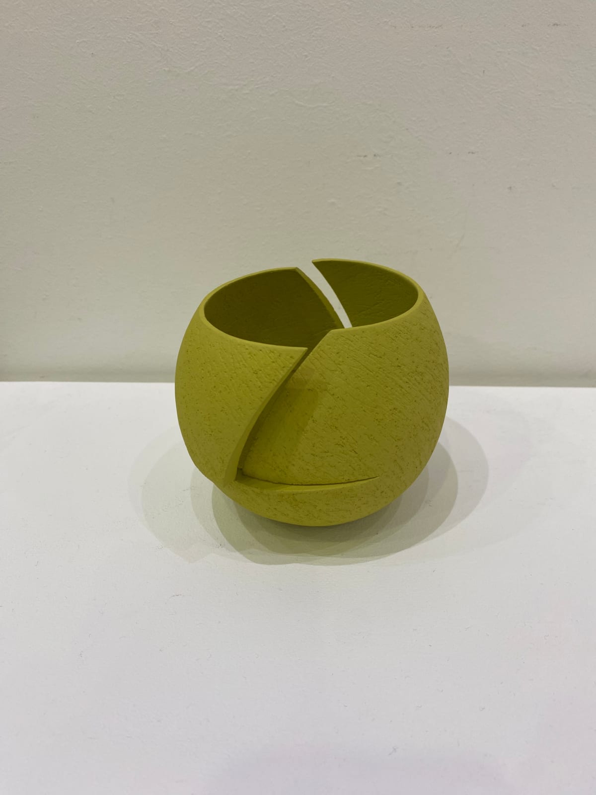 Ashraf Hanna, Small Cut and Altered Chartreuse Bowl