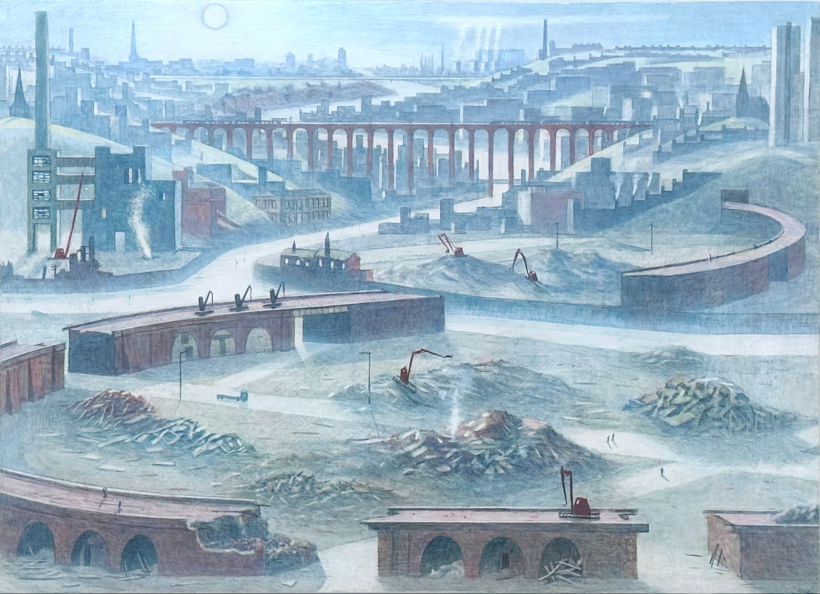 Helen Clapcott, Around Tiviot Dale Railway, 2021