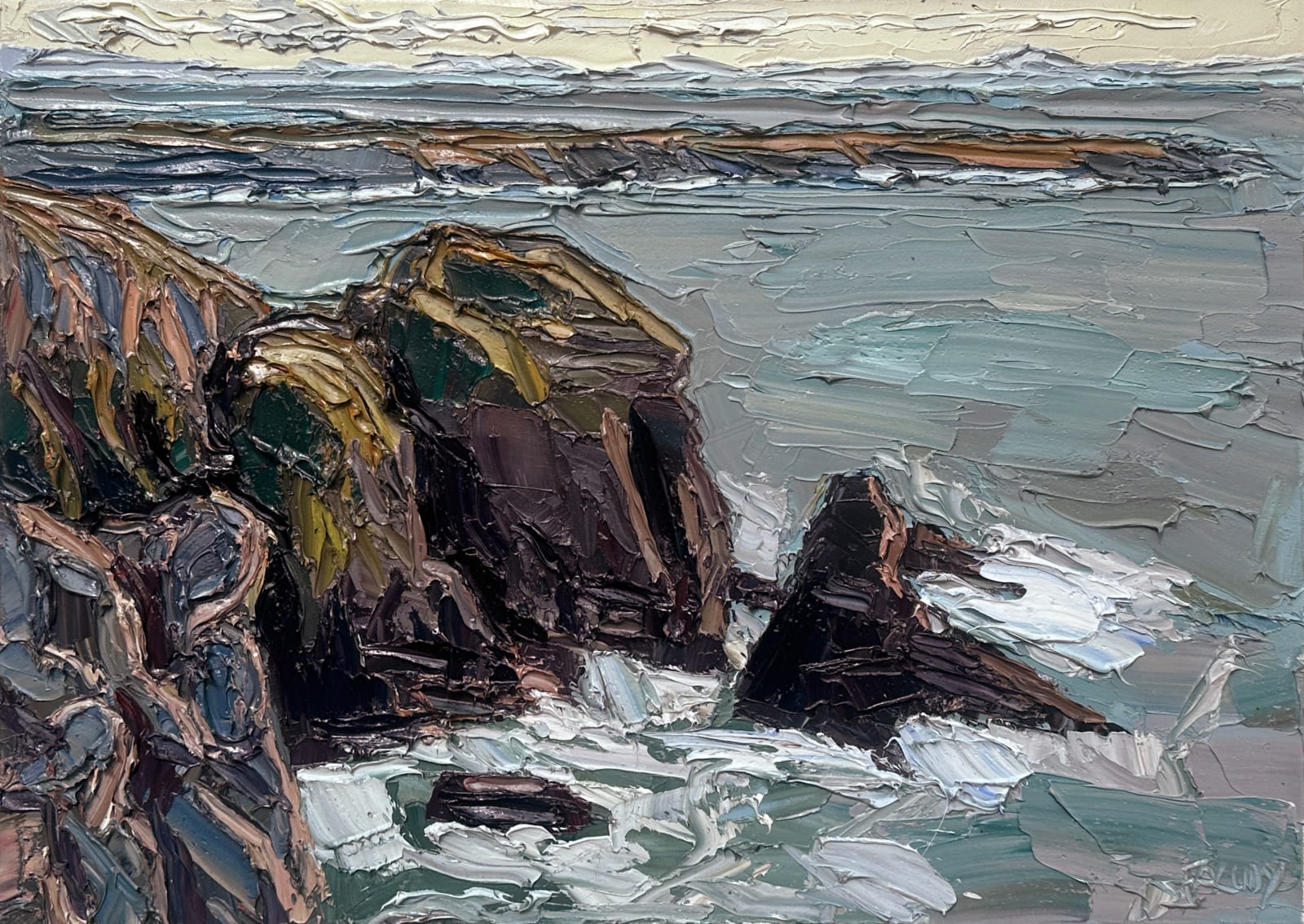Emily Faludy, South Stack, Anglesey
