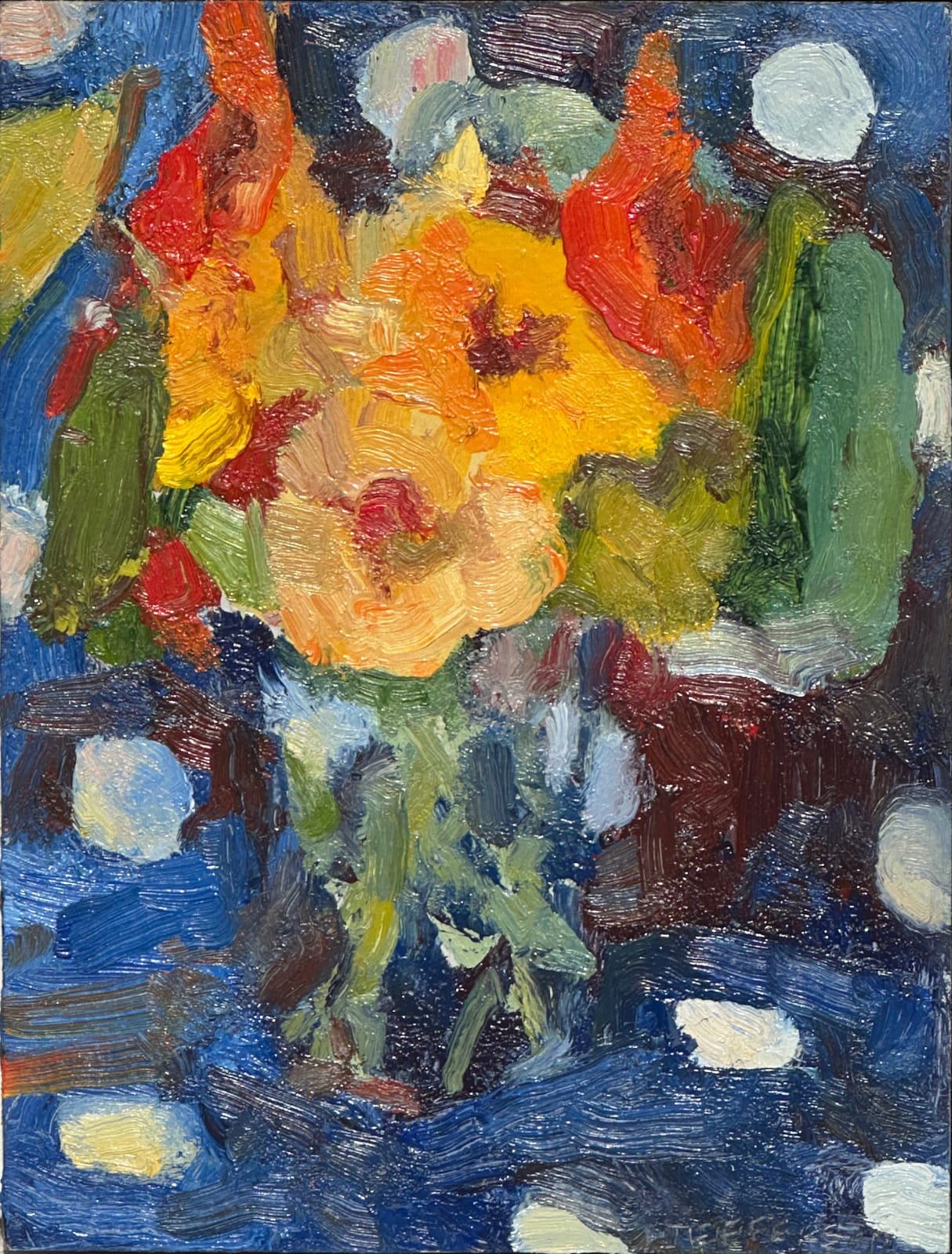 Craig Jefferson NEAC, Nasturtiums and Spots