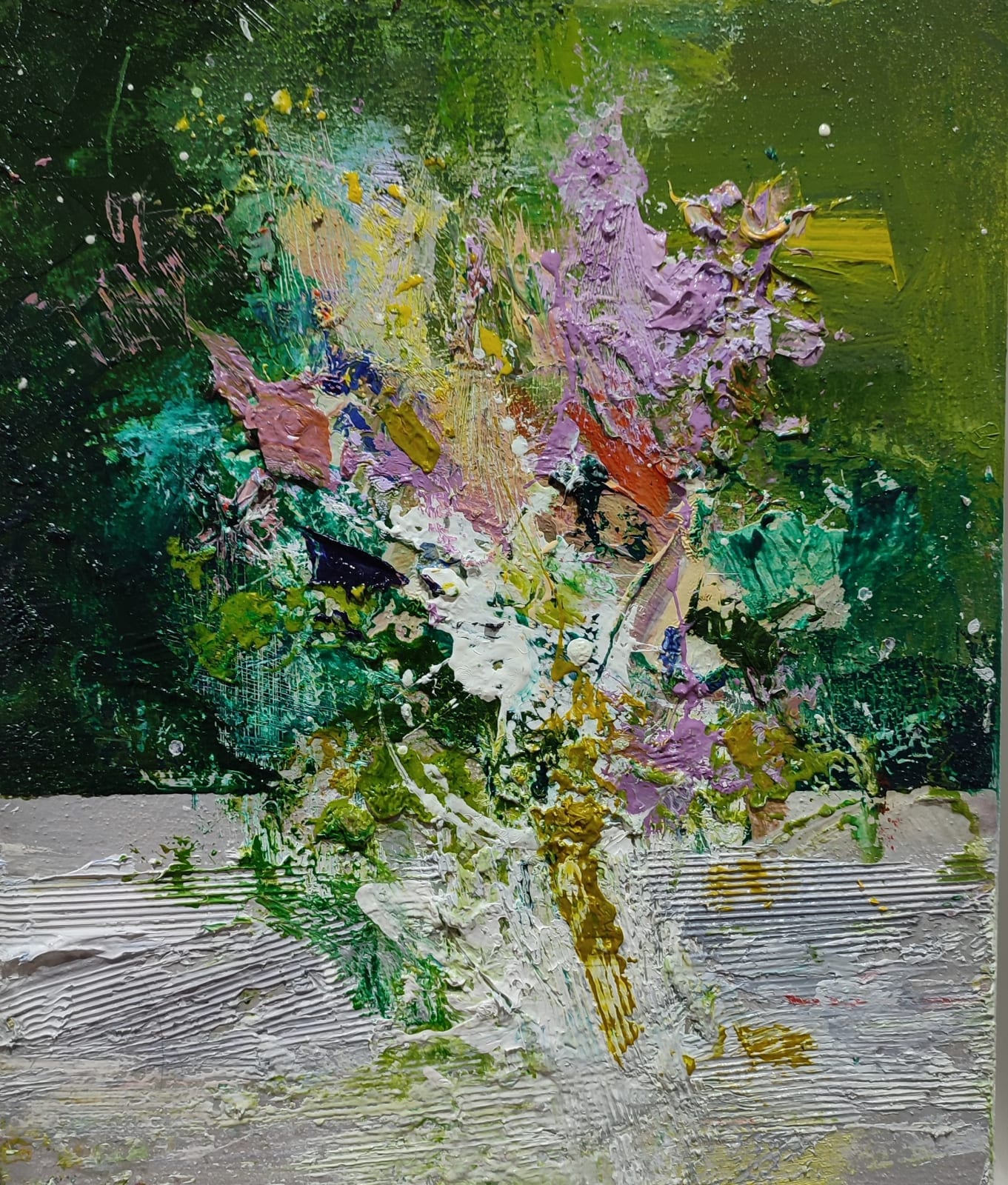 Matthew Bourne, Wildflowers, Garden Table, Ivy