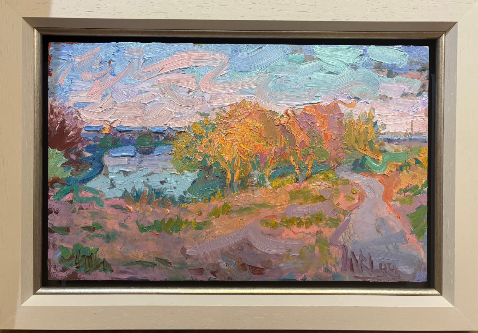 Norman Long MAFA, Evening Light, Fairhaven