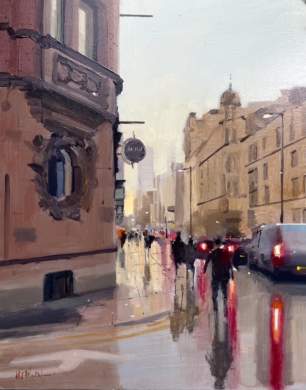 Michael Ashcroft ROI MAFA, Corner of Gusto's, Manchester, 2025