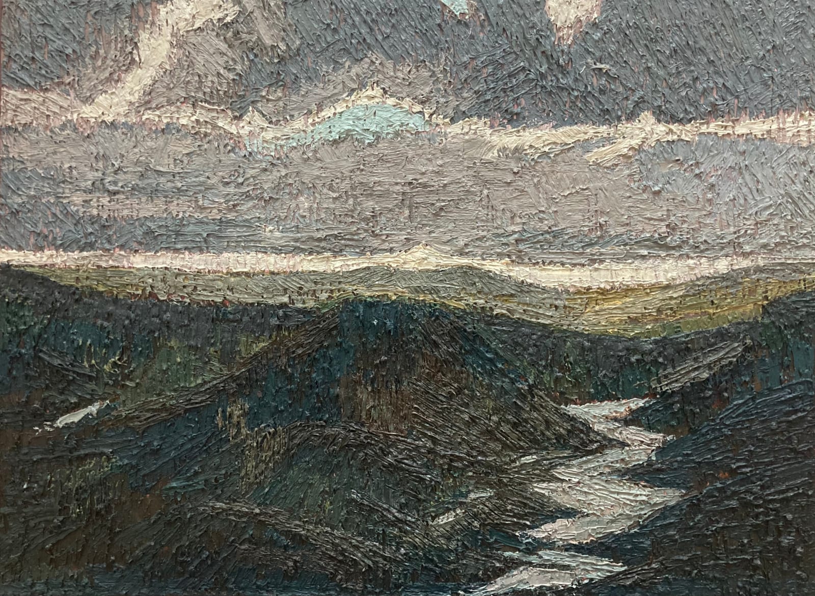 Jake Attree, Storm Passing Over the Moor , 2016