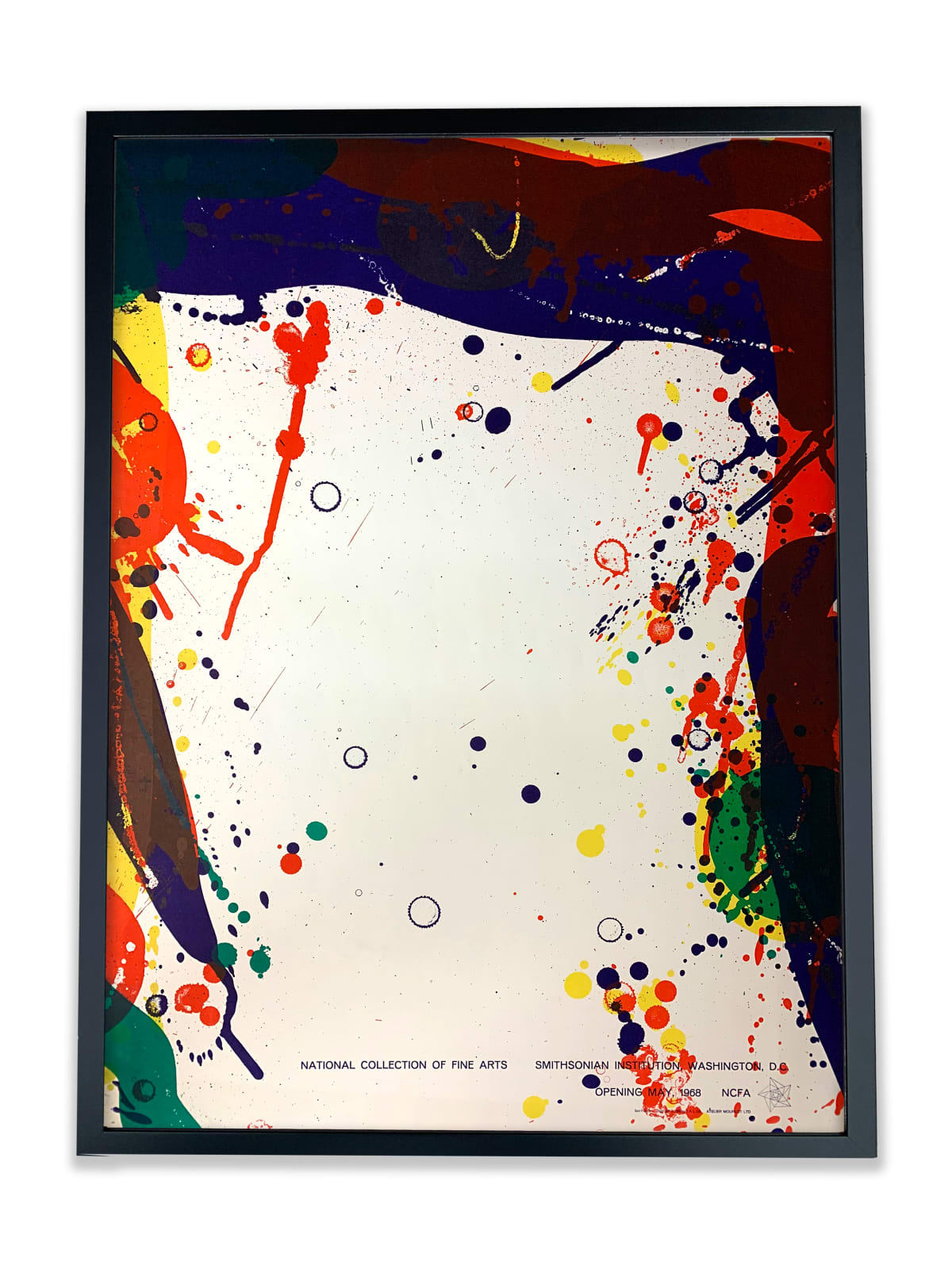 Sam Francis, National Collection of Fine Arts - Smithsonian Institution, Washington, 1968