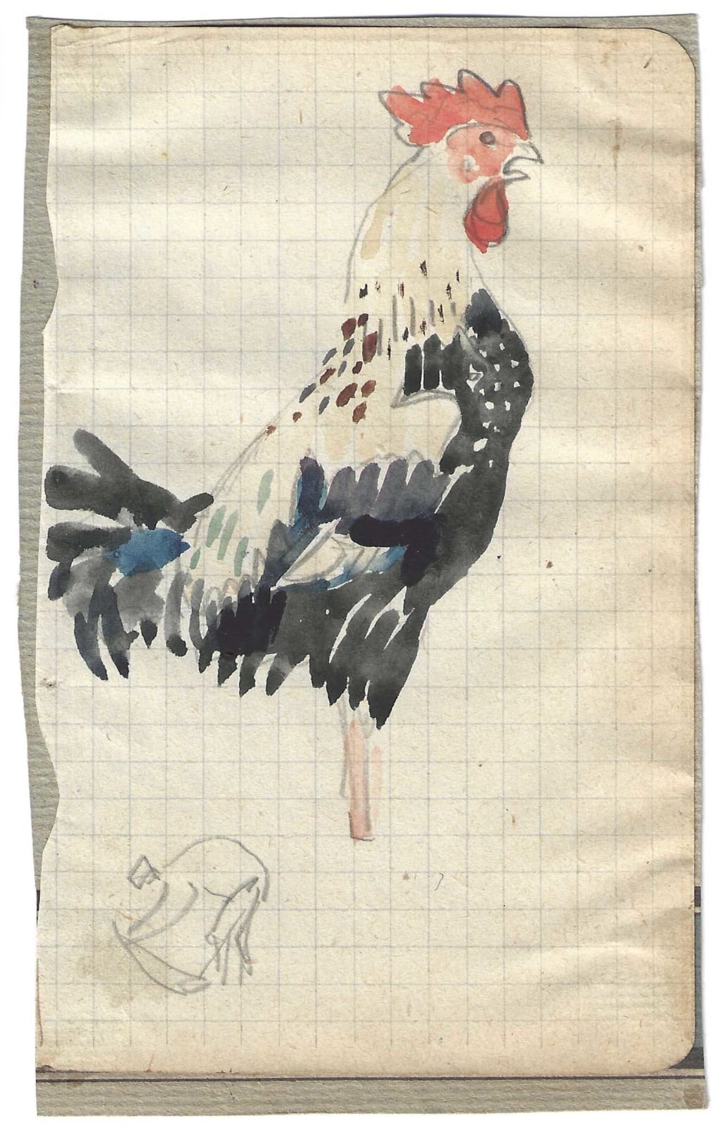 Pierre Adolphe Valette, Cock 3