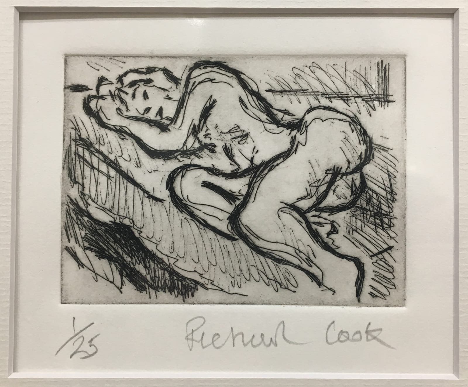 Richard Cook, Reclining Nude #2