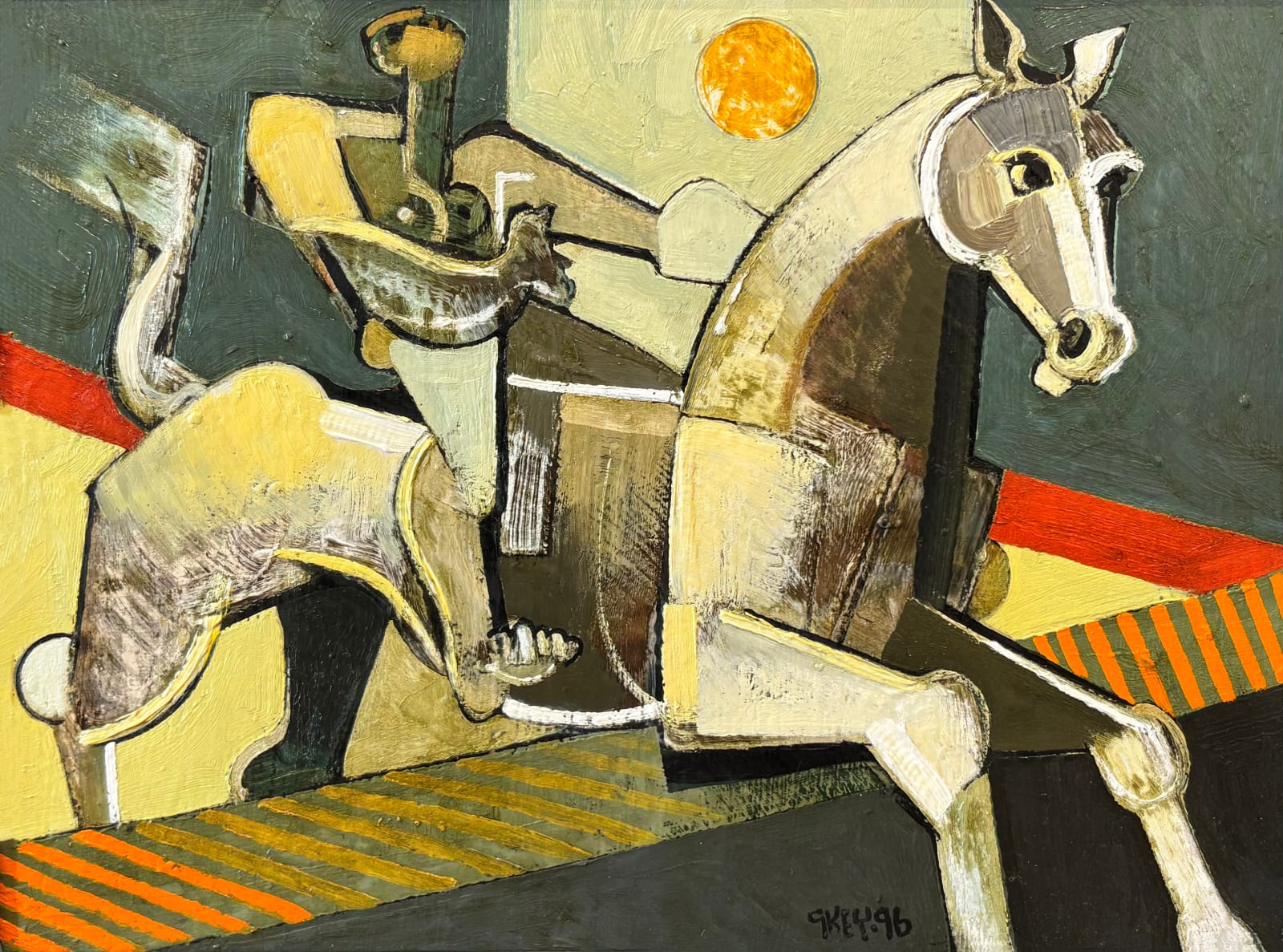 Geoffrey Key, Moon Jump , 1996