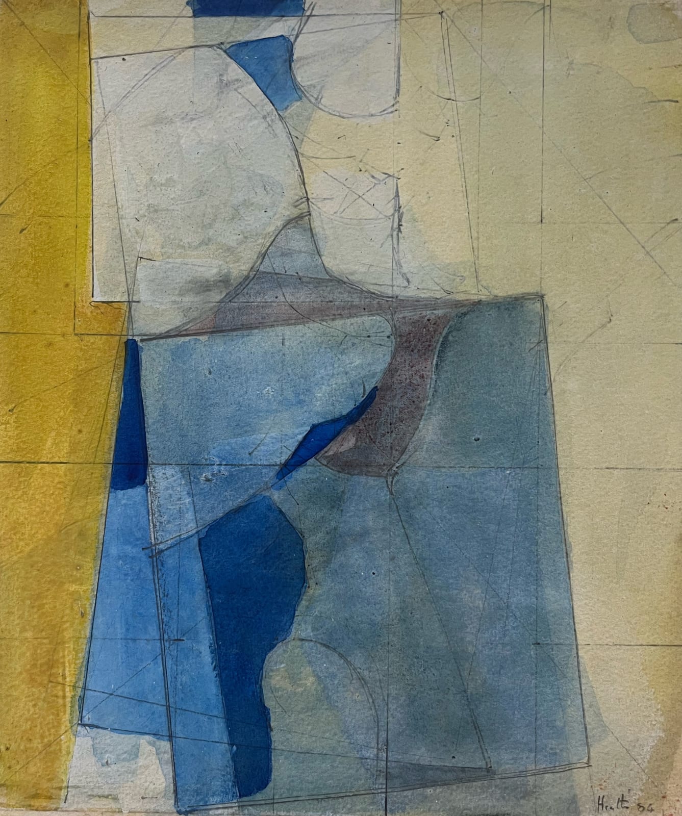 Adrian Heath, Untitled #2, 12/06/84
