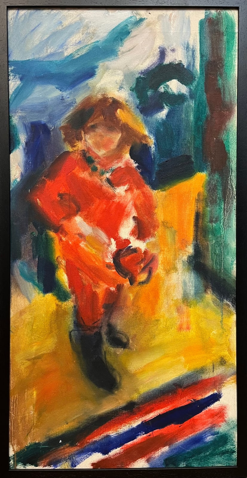 Ghislaine Howard, Cordelia in Red, 1989