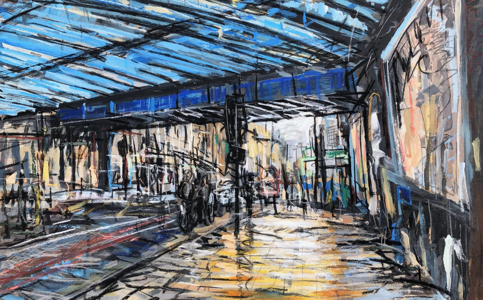 Matthew Thompson, Under Train Bridges, Camden Road, 2024