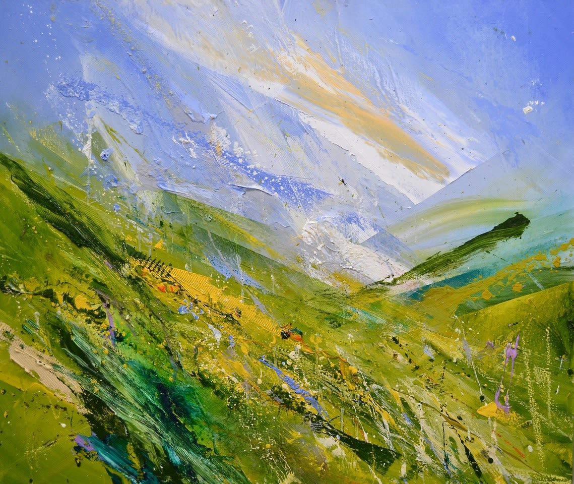 Matthew Bourne, Drifting Seedheads, Summer Hillside