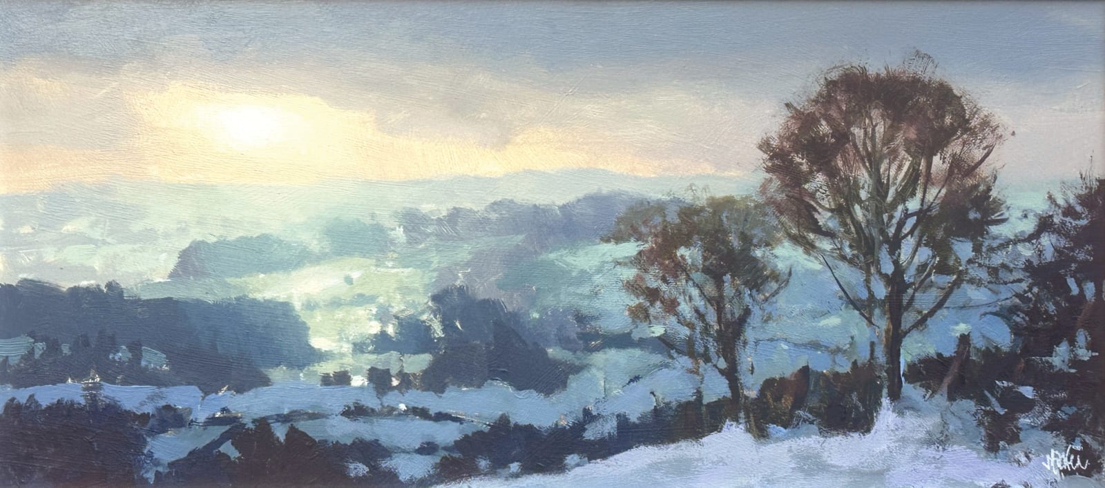Jenny Aitken, Winter lights, home
