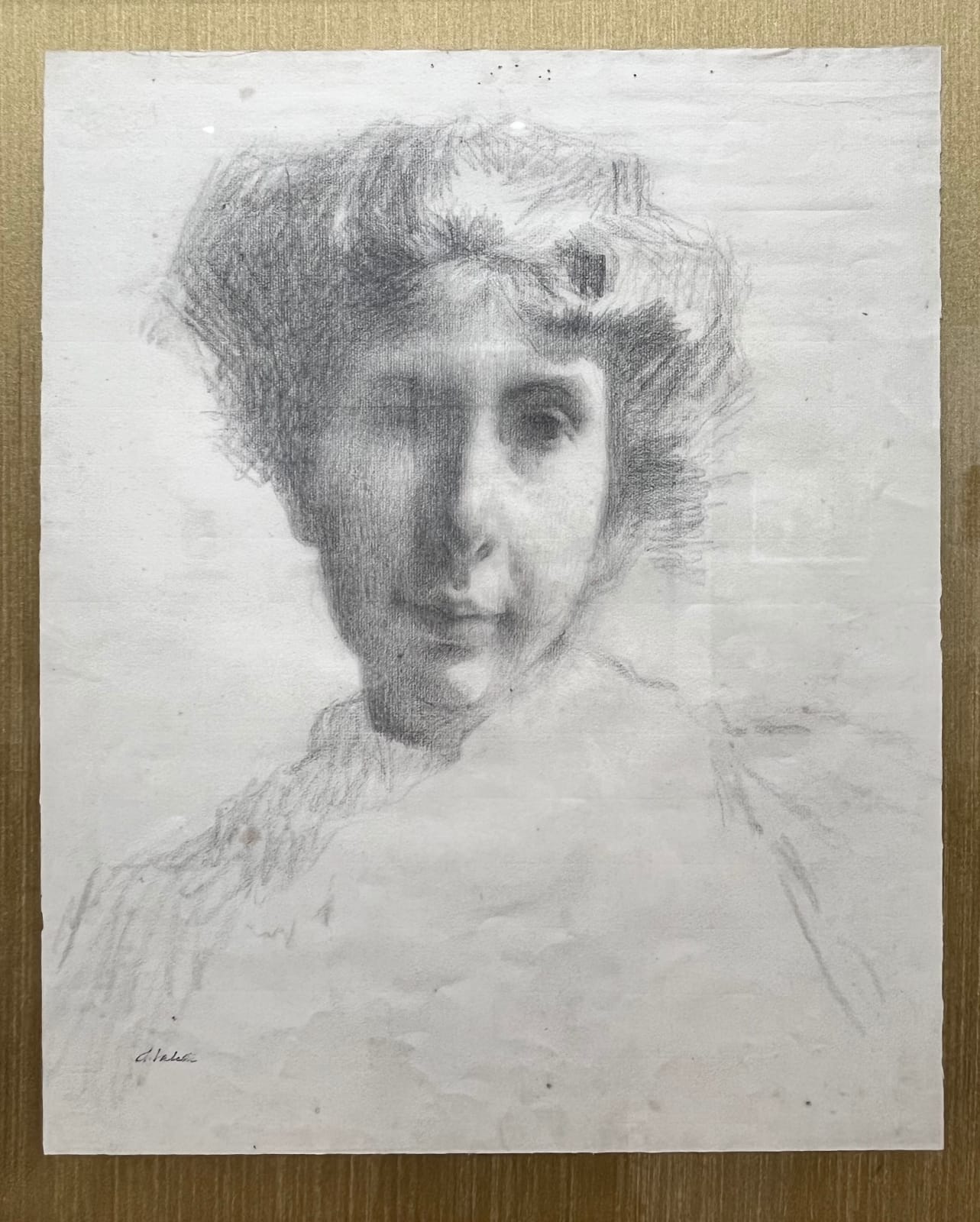 Pierre Adolphe Valette, Portrait of Gabriella