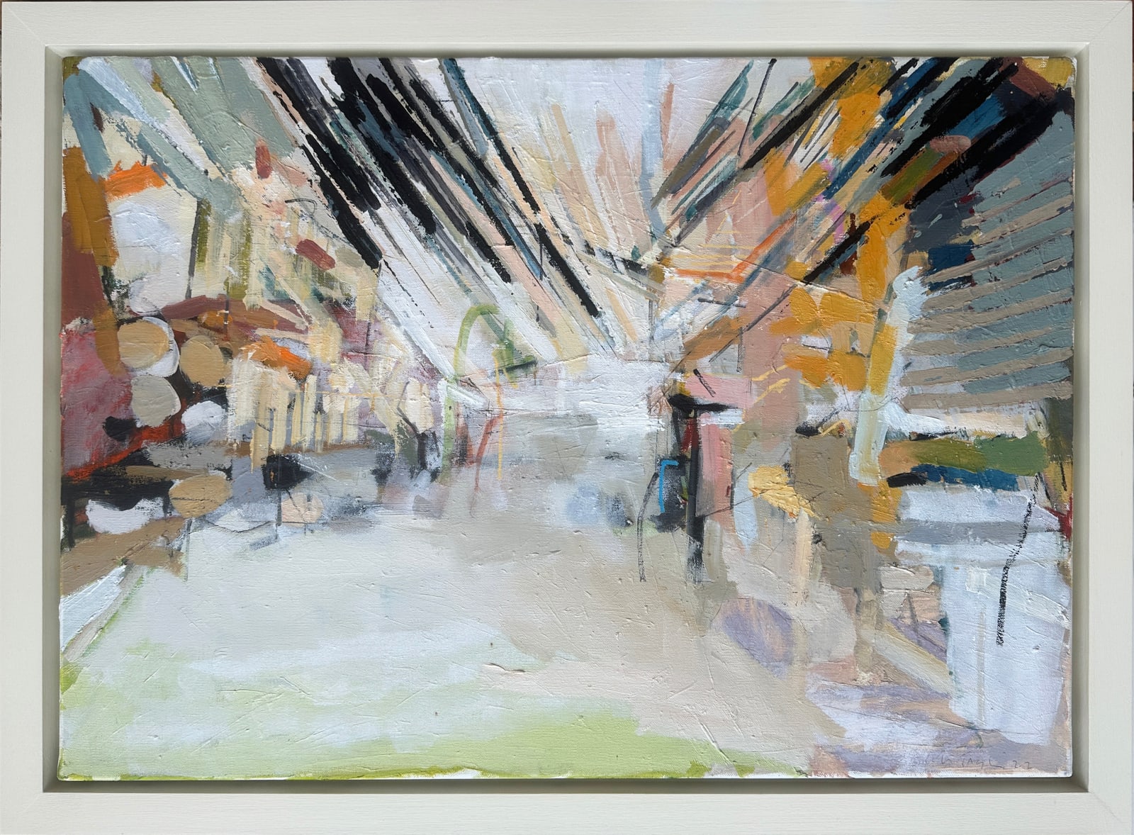 Colin Taylor MAFA, The bike man and the plate seller