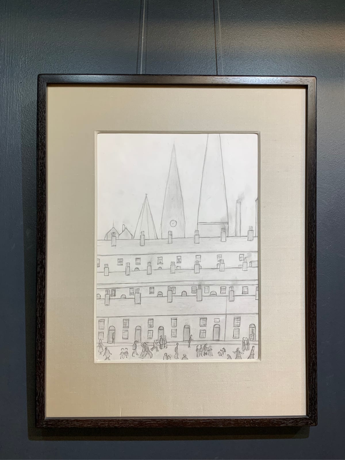 L.S Lowry, Terraced Streets and Church Spires