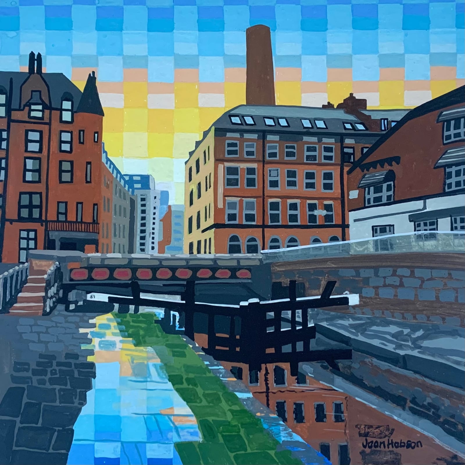 Jean Hobson, Lock 87. After the rain