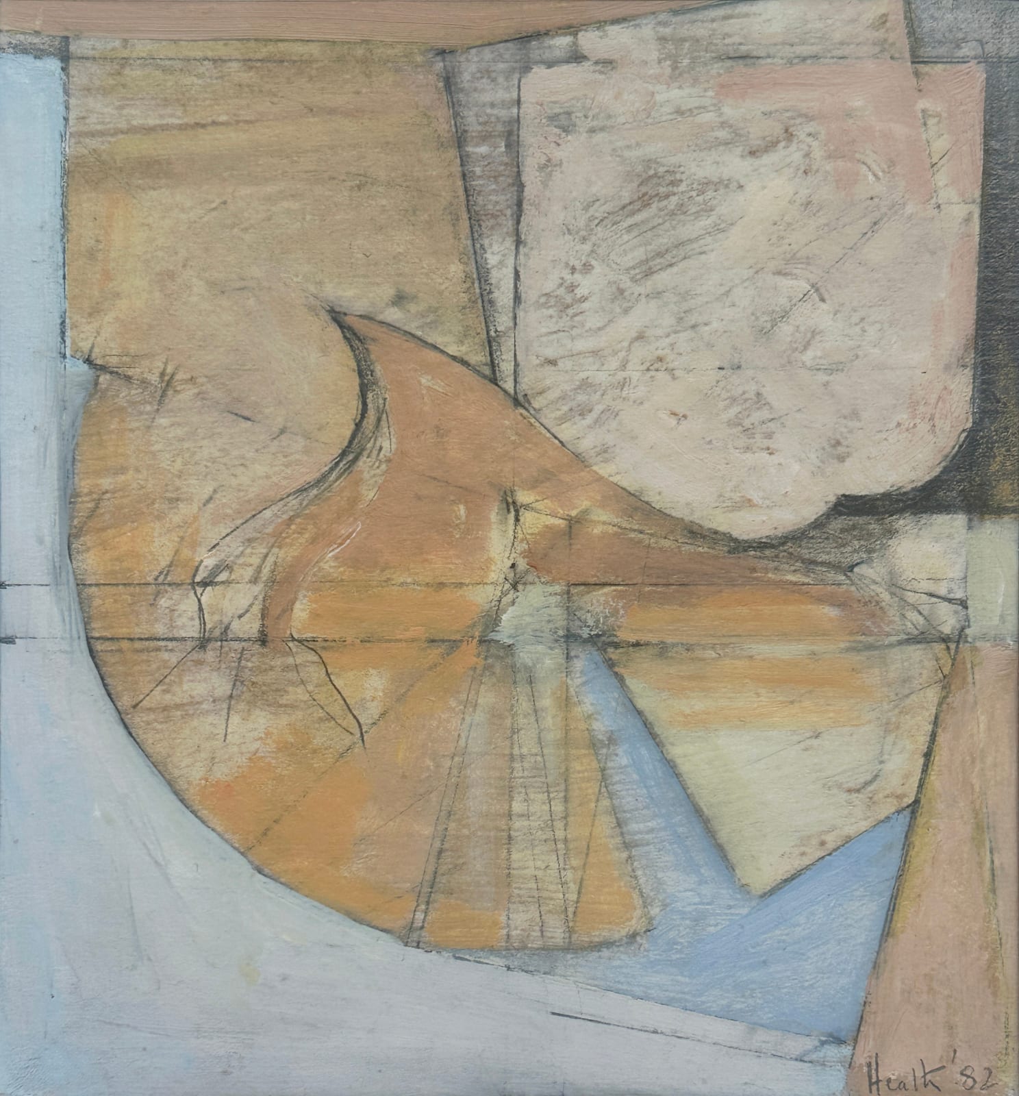 Adrian Heath, Study for Sulis, 1982