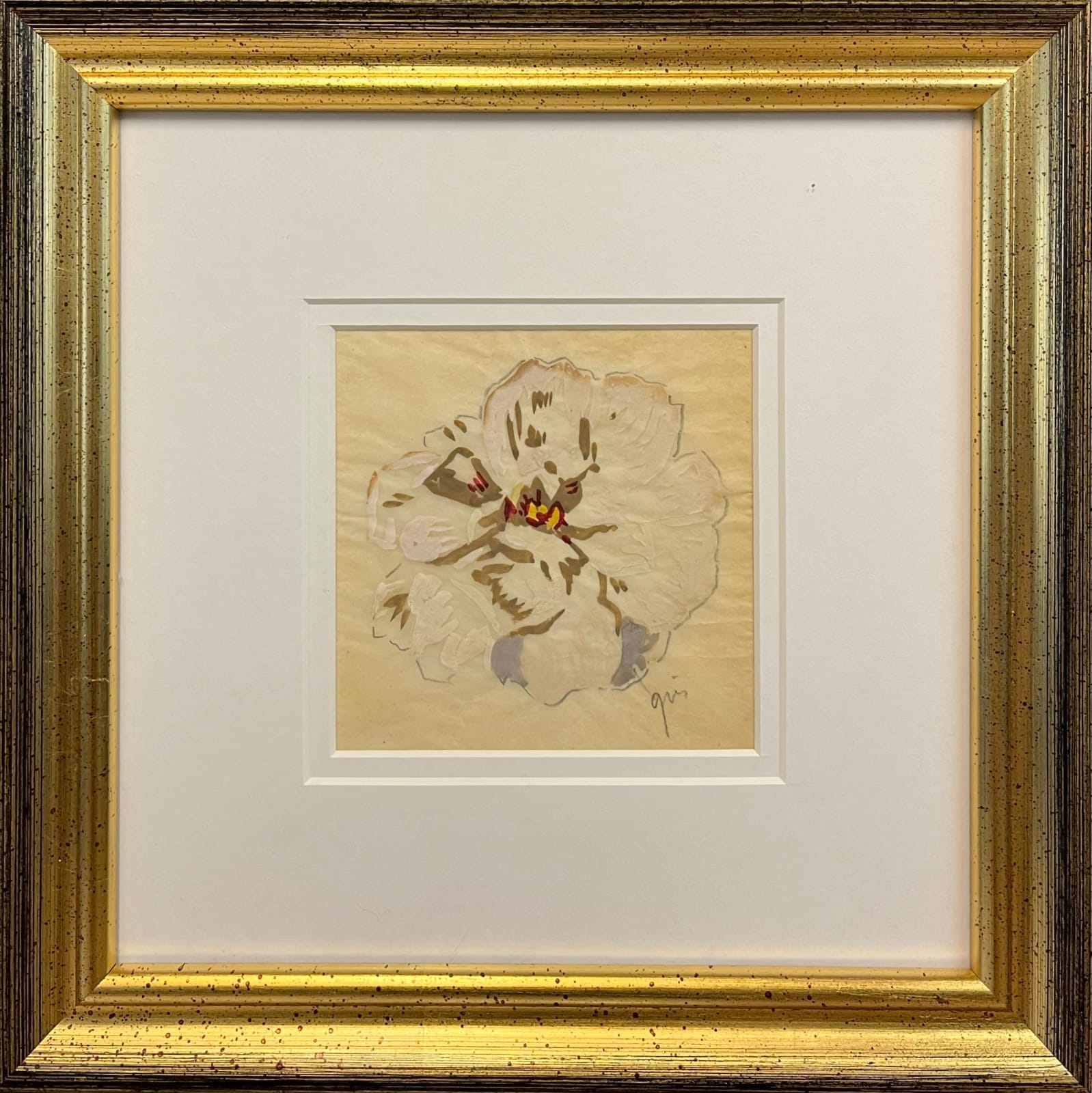 Pierre Adolphe Valette, White Flower