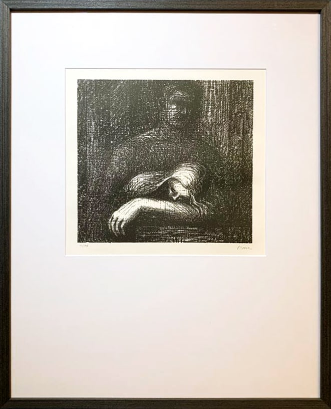 Henry Moore, Lullaby Sleeping Head, 1973