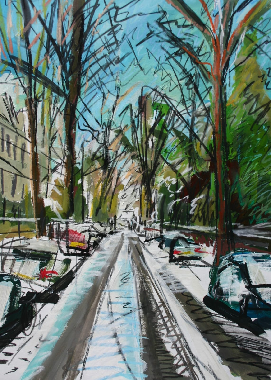 Matthew Thompson, Whalley Range Snow Demesne Road