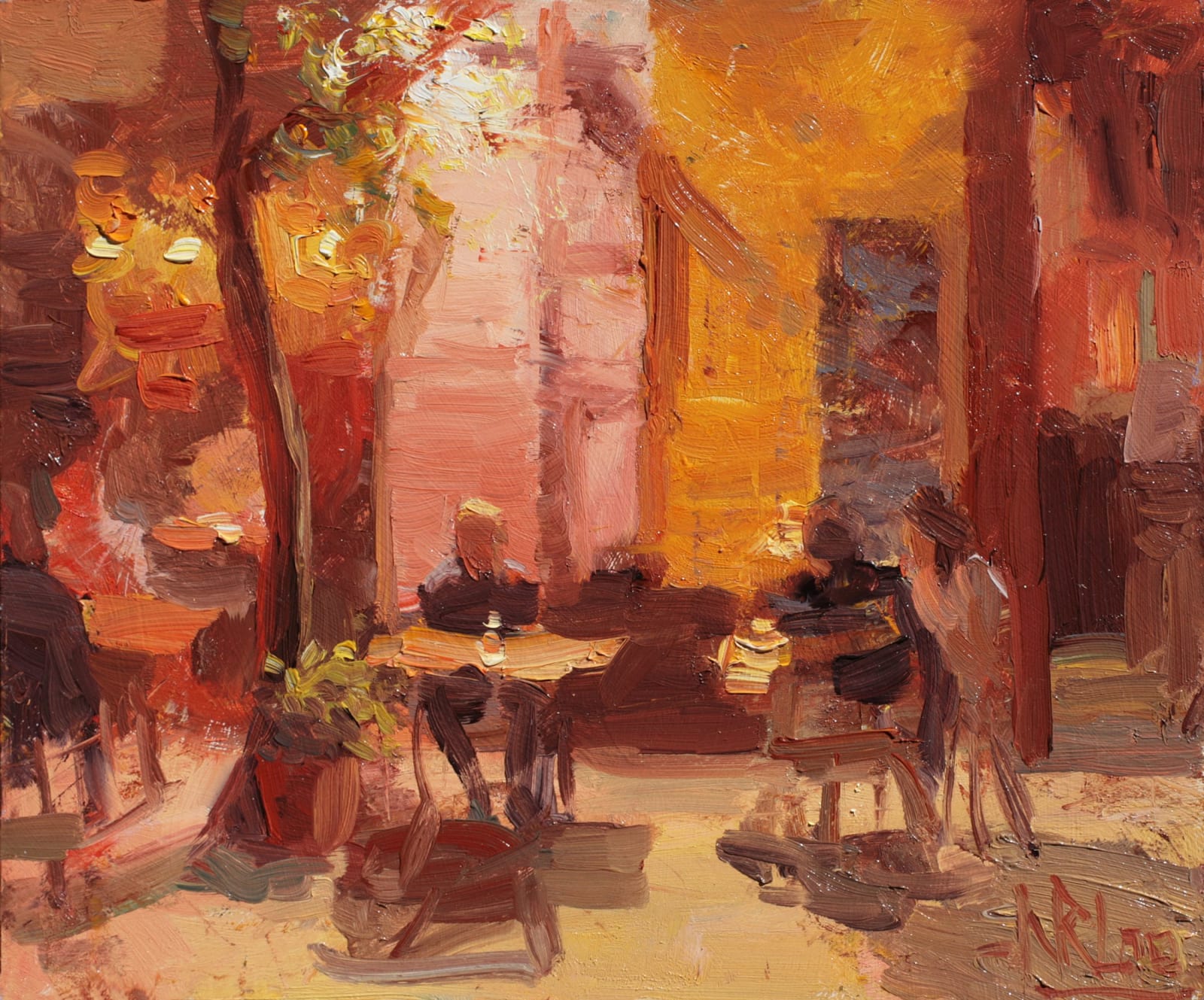 Norman Long MAFA, Sevillian Cafe