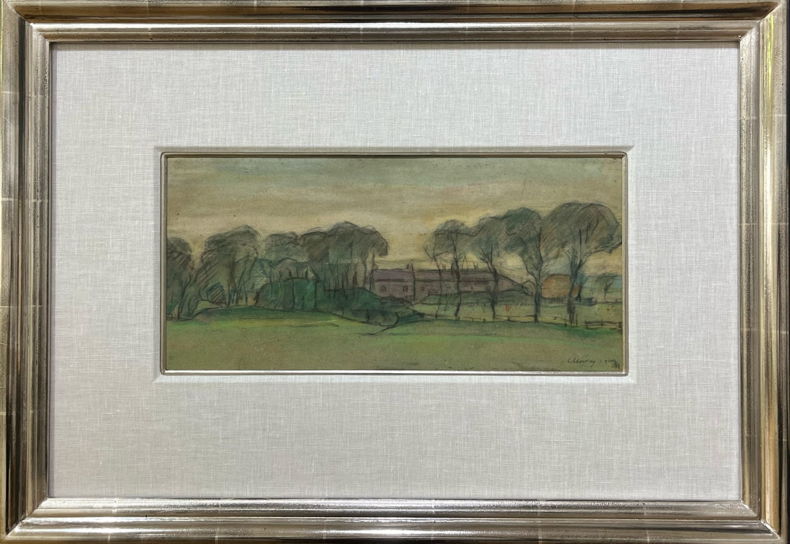 L.S Lowry, Prestwich Clough, 1914