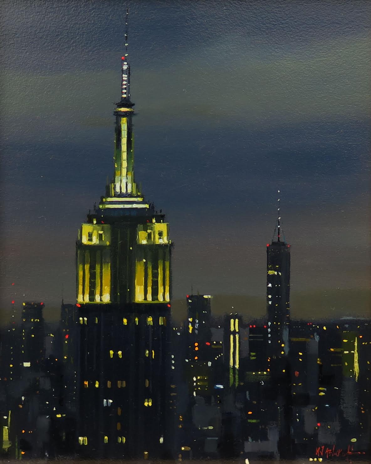 Michael Ashcroft ROI MAFA, Empire State Building by Night