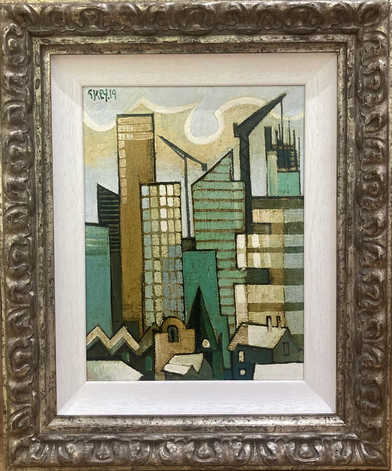Geoffrey Key, Concrete and Cranes , 2019