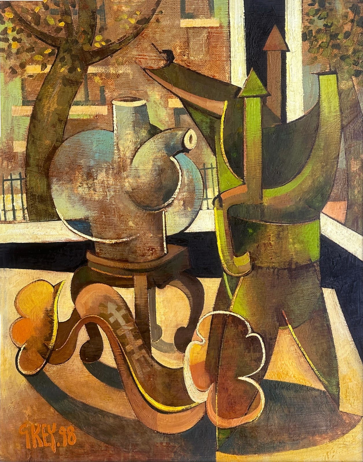 Geoffrey Key, Still Life With Jug, 1998