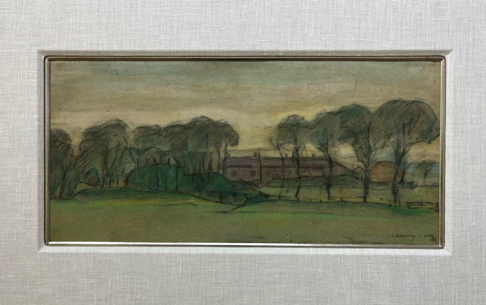 L.S Lowry, Prestwich Clough, 1914