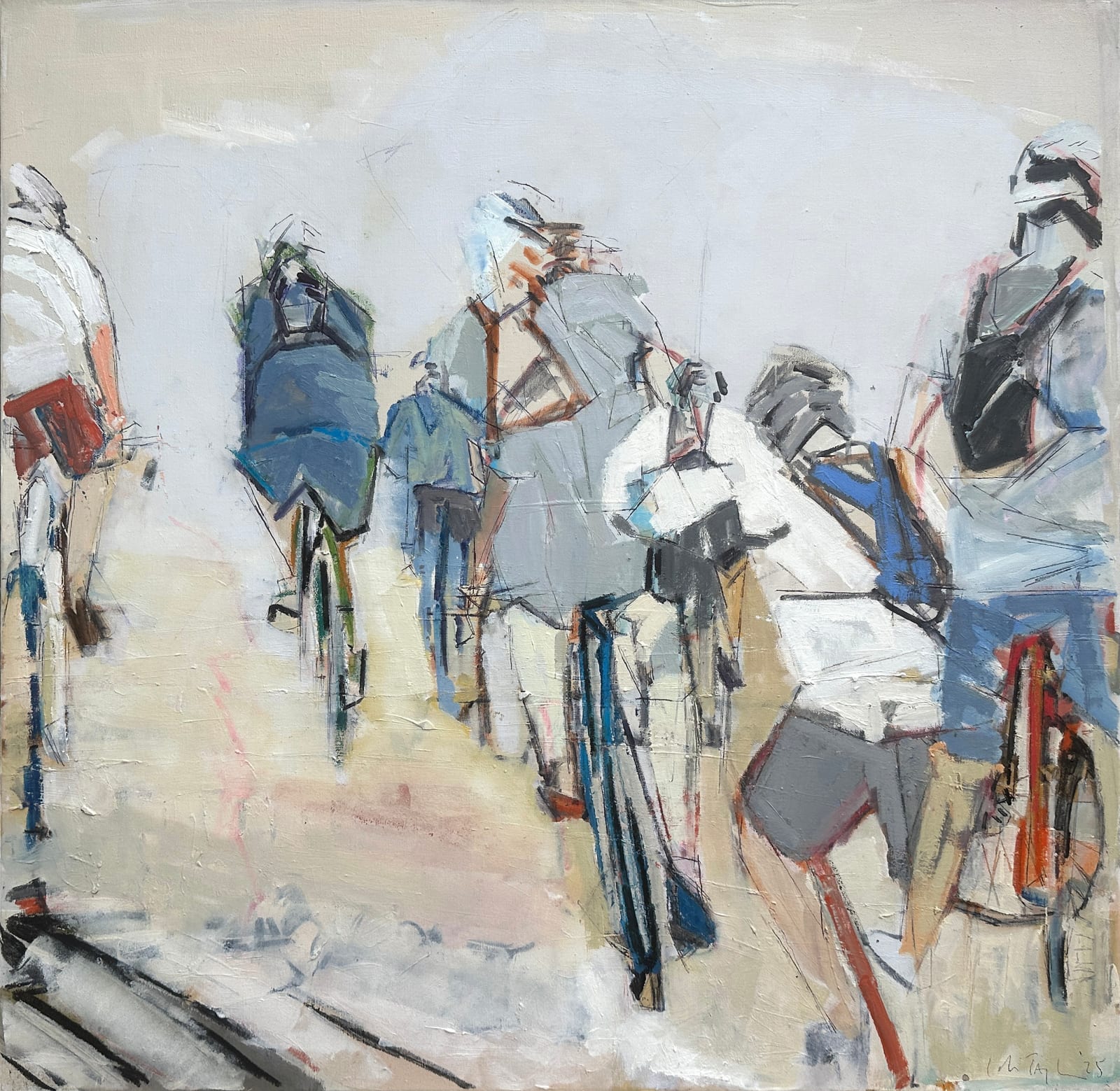 Colin Taylor MAFA, The blue rider