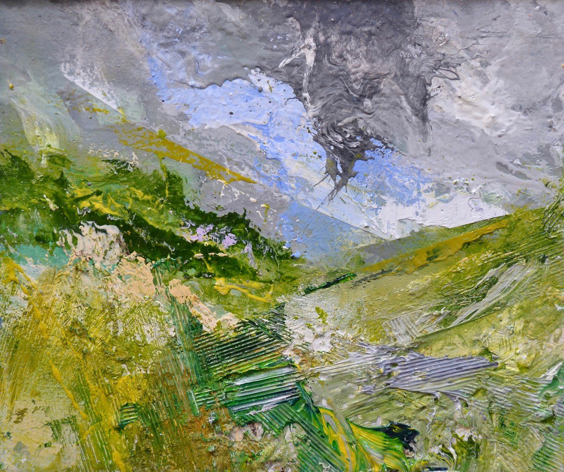 Matthew Bourne, Grassland, Dark Grey Cloud, 2023