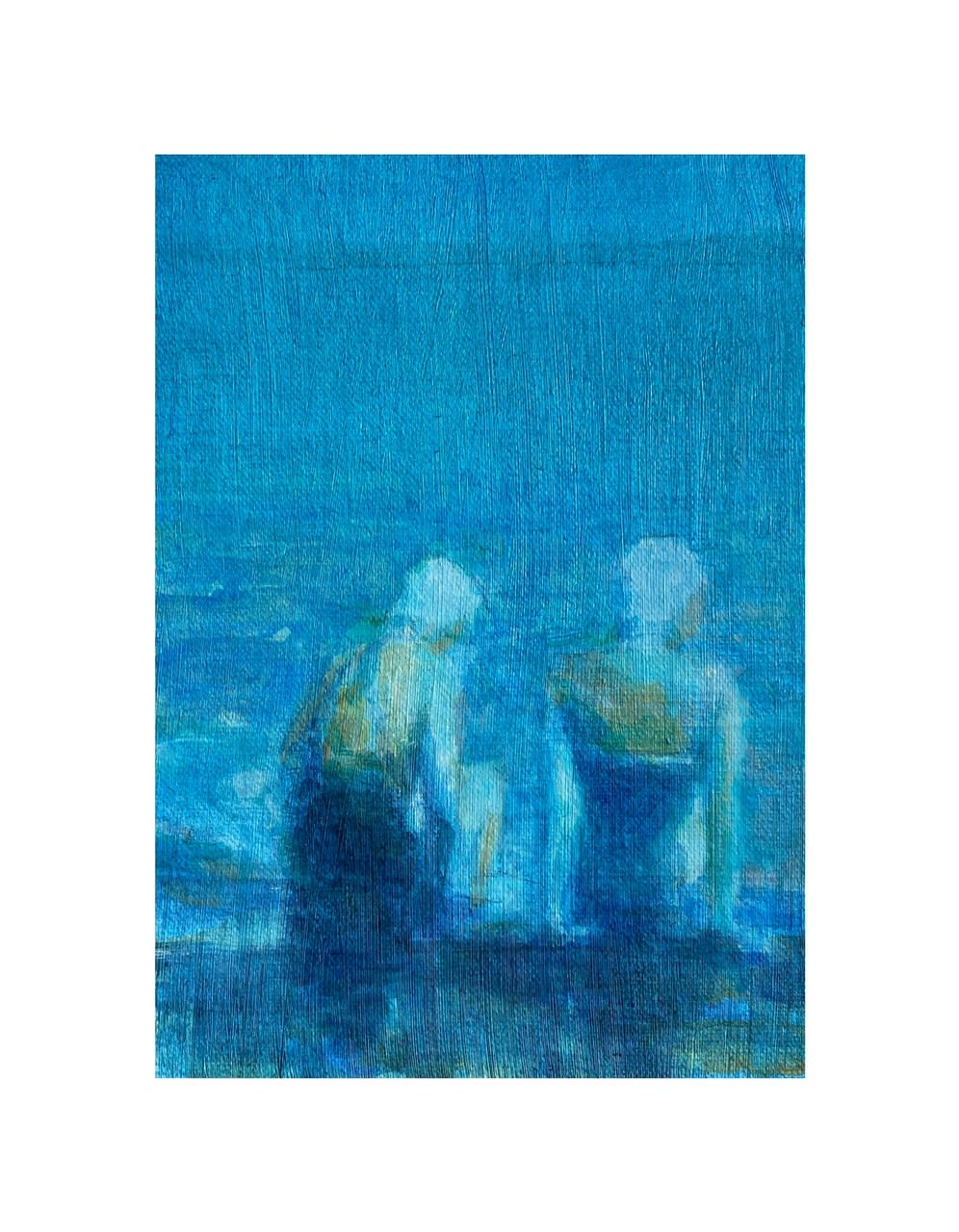 Linda Schwab, Blue Bathers