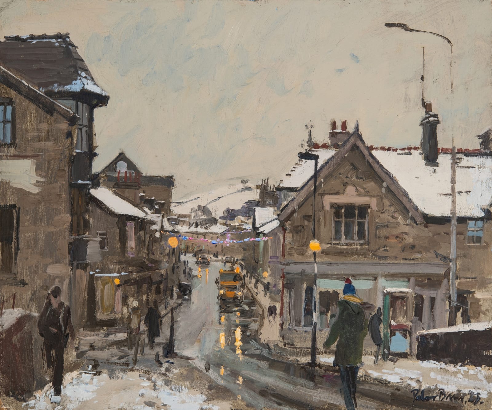 Peter Brown ROI NEAC, Snow Kendal