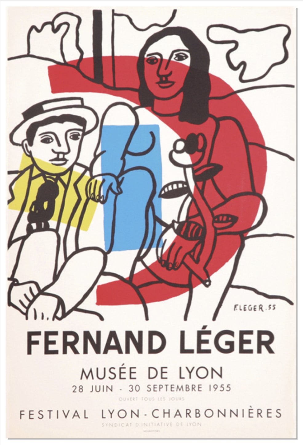 Fernand Léger, Musee Lyon, 1955