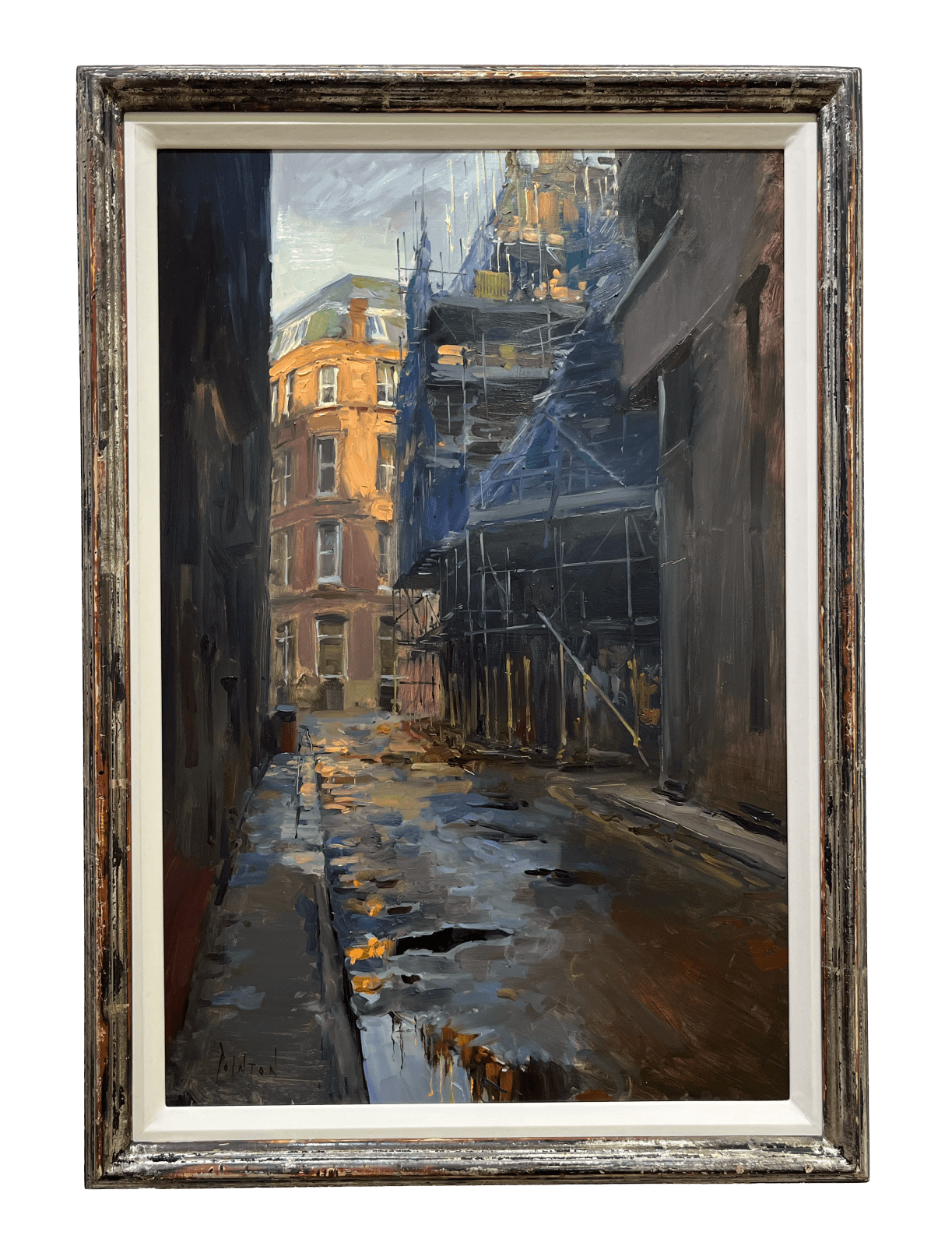 Rob Pointon ROI, Sun in the Puddles, Back Piccadilly