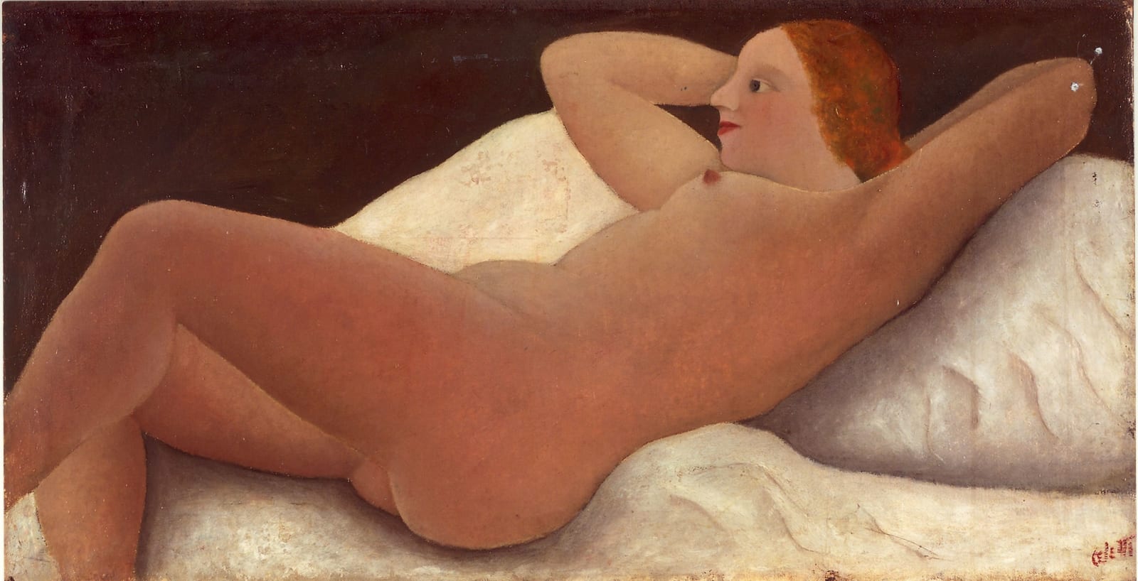 Giuseppe Cesetti, Nudo sotto la Luna, 1932