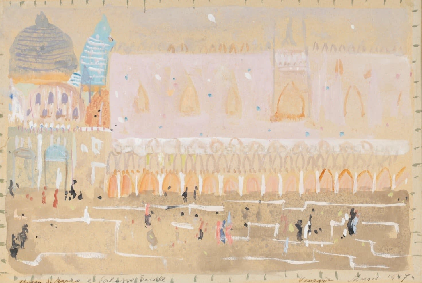 Anton Zoran Music, Chiesa S. Marco e Palazzo Ducale, 1947
