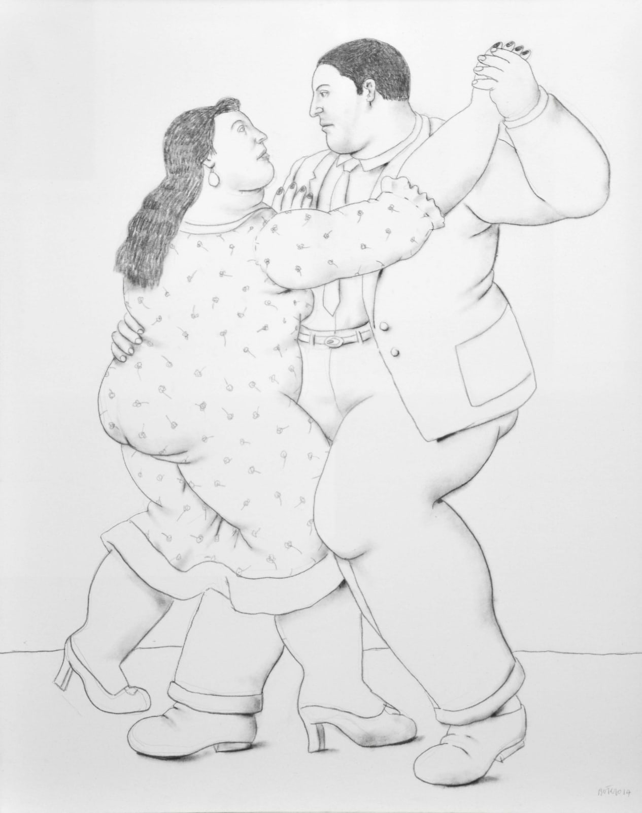 Fernando Botero, Dancers, 2014