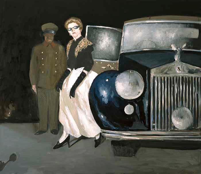 Julio Larraz, I Paparazzi, 2018