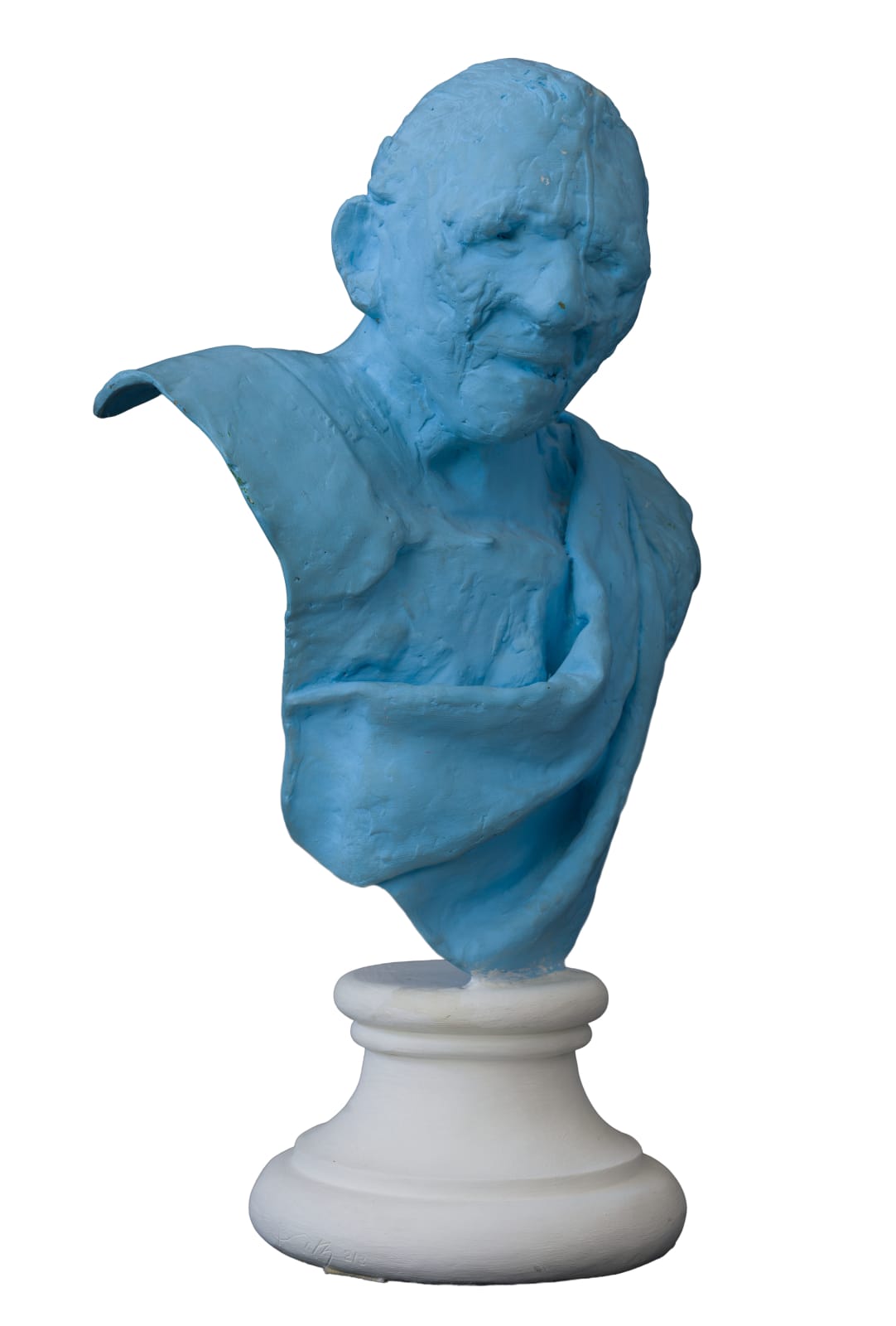 Julio Larraz, Imperatore / Emperor patina azzurra, 2014