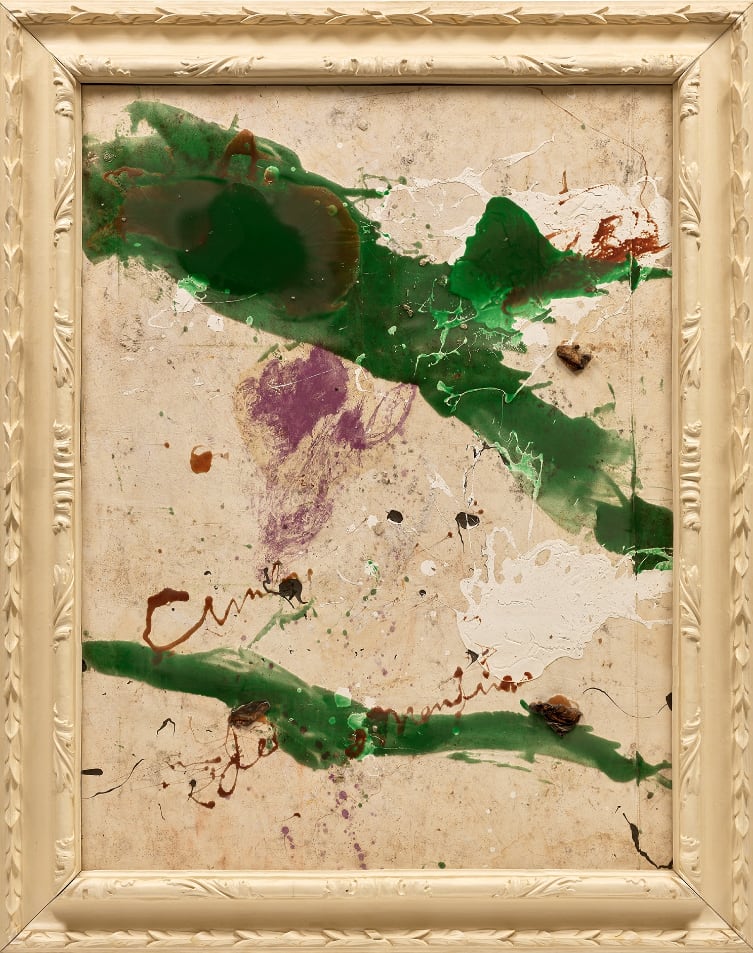 Julian Schnabel, Mi Vida es una Cumbre de Mentiras (Green Resin Picture), 1994