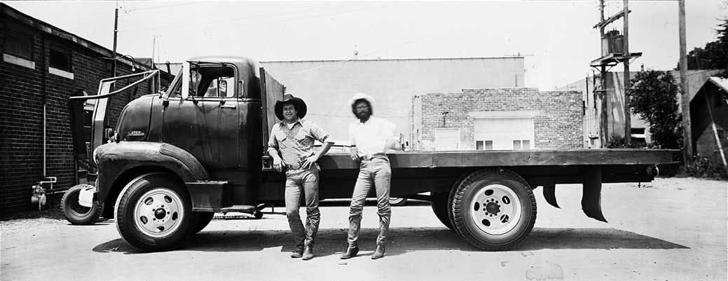 Thaddeus Holownia, Headlighting: untitled (Talking Cowboys, Wichita), 1974-1978