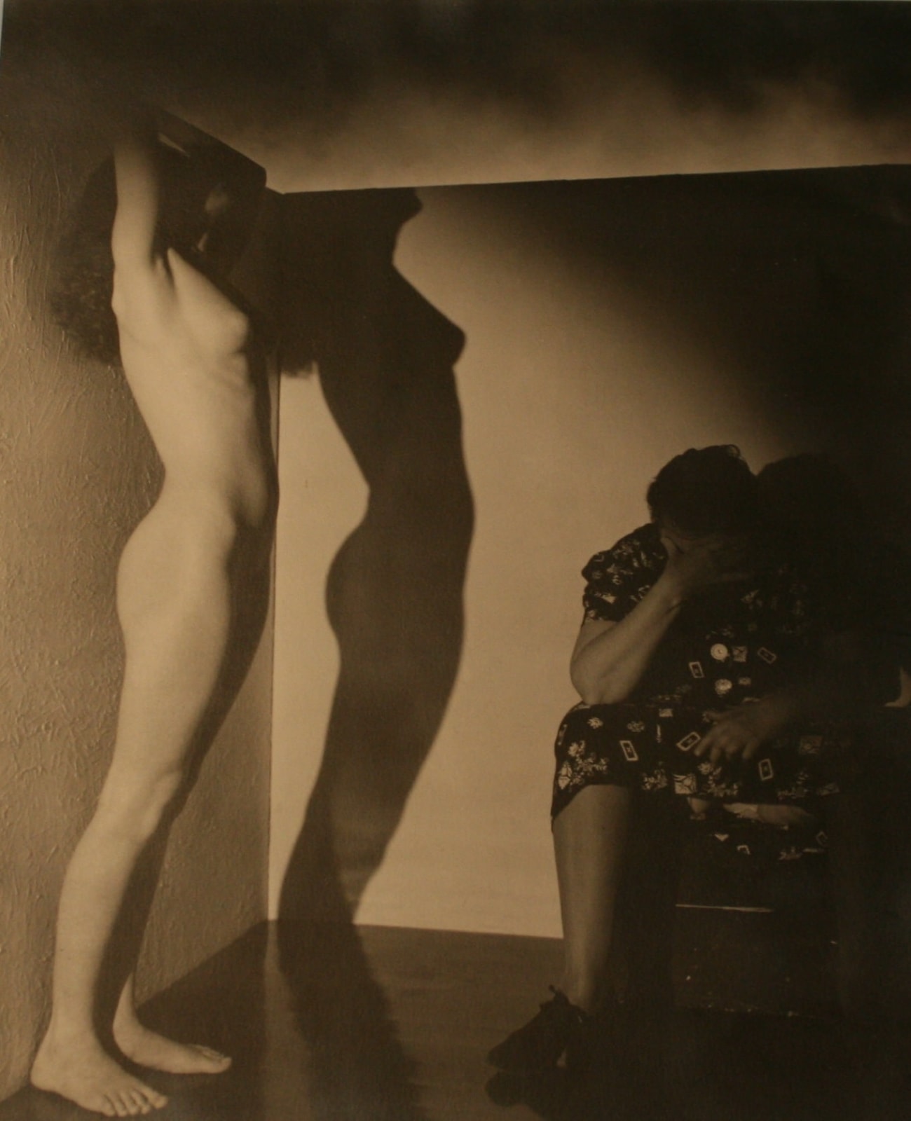 George Platt Lynes, Jeann Duffy with her Friend Mrs. Jessie Duffy, 1940